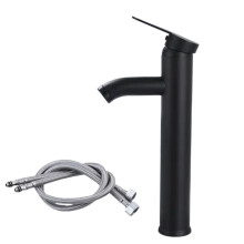 Innovatieve badkamerkraan, eenvoudig te installeren, vingerafdrukbestendige keramische cartridge voor hoge wastafels, voor een luxe uitstraling
