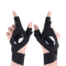 2 PCS LED Leuchtende Angelhandschuhe Outdoor