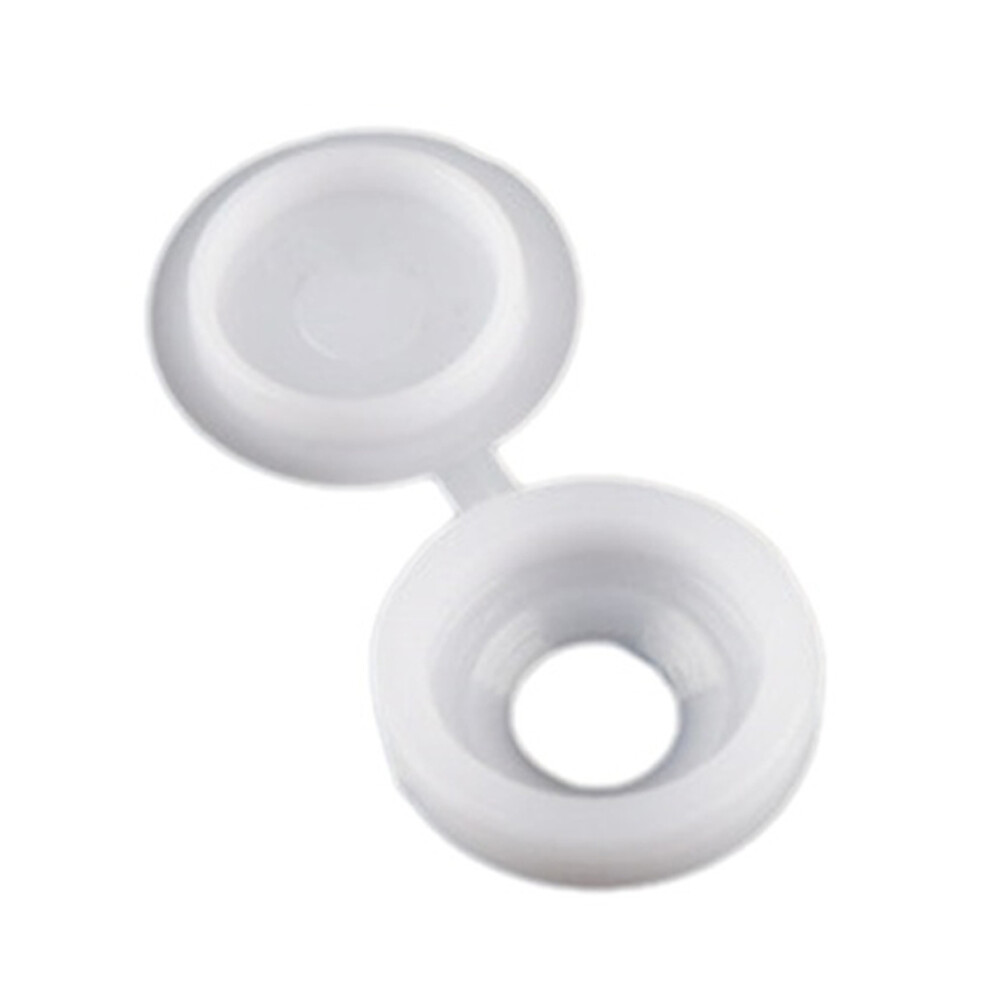 Fold Screw Snap Covers, Washer Flip Tops For Furniture And Household Items, Decorative Hinged Screw Caps With Cross Design, Smooth And Durable Plastic 9454554074085