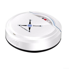 Automatic Sweeper Robot For Busy Households Quiet Operation With Effective Floor Care White