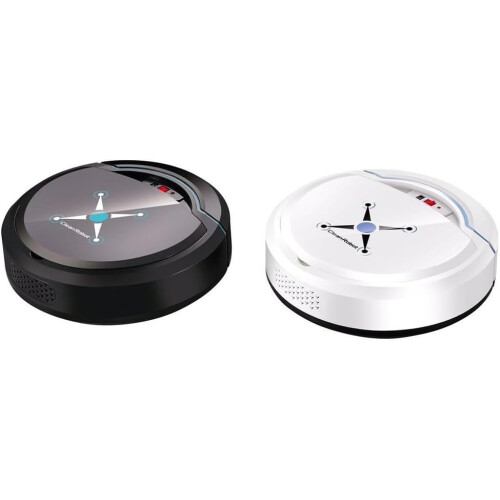 Automatic Sweeper Robot For Busy Households Quiet Operation With Effective Floor Care White 1