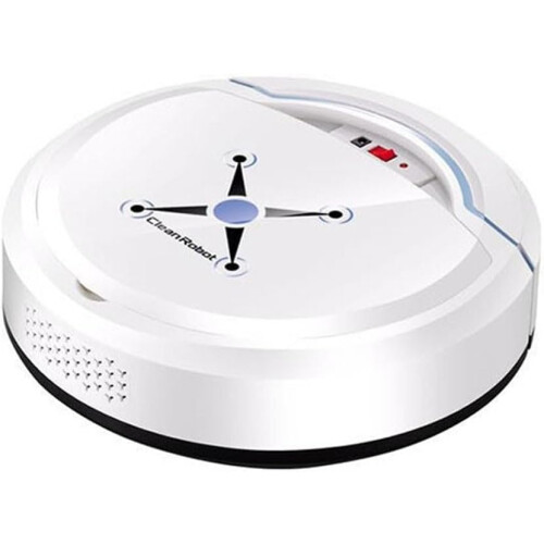 Automatic Sweeper Robot For Busy Households Quiet Operation With Effective Floor Care White 2
