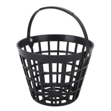 Schwarzer Golfballkorb,
