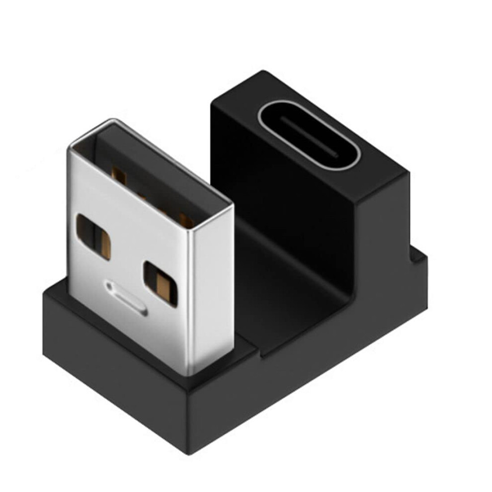 Usb C To Usb 3.0 Connector 360 Degree U Shape Angled Data Adapter For Usbc Devices 9001264542665