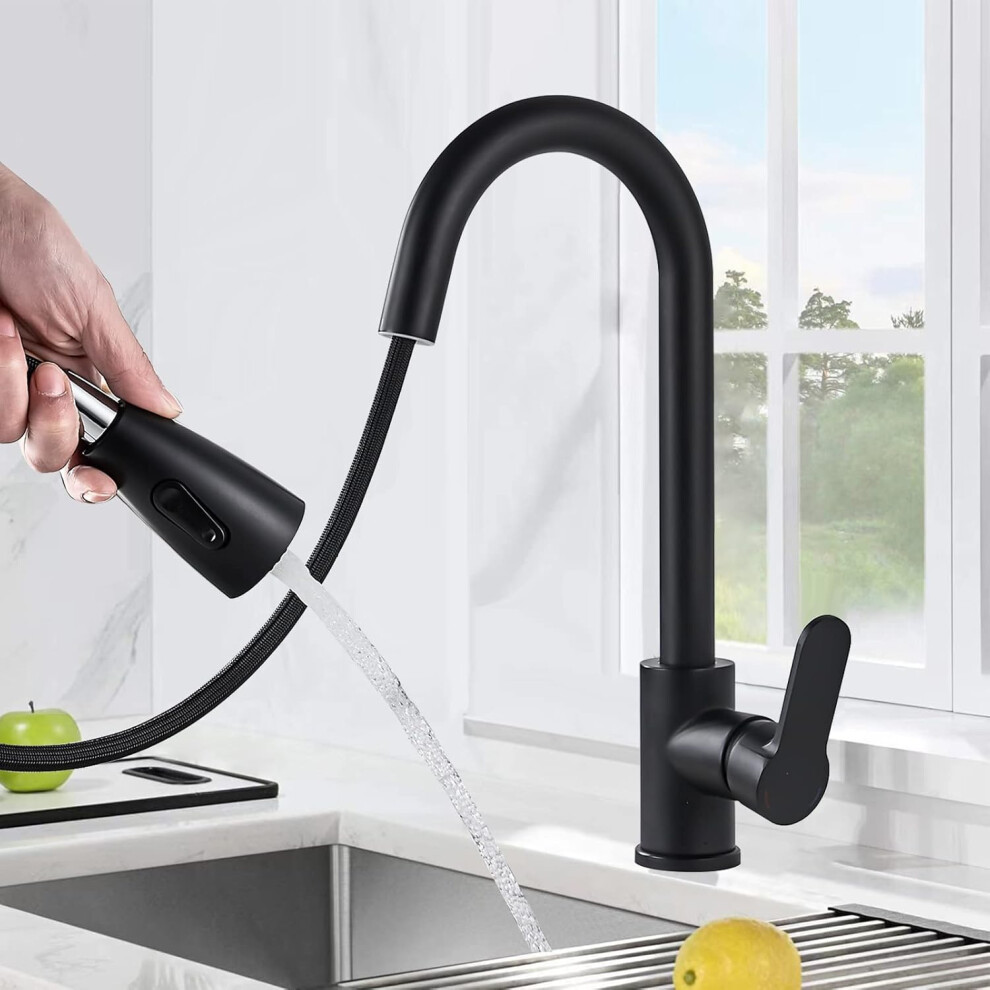 Single Lever Control Faucet, Anti-Corrosion Finish, Abs Plastic Sprayer For Stream And Spray Functions, Easy Installation And Two Standard Connection 9466005063470