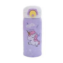 500Ml Insulated Water Bottle, Stainless Steel Anime Design, Durable And Portable For Active Lifestyles, Leak-Proof Technology Keeps Drinks Cold Or Hot