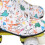 Zweireihige Rollschuhe mit 4 Rädern, weiße 13