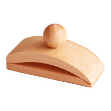 Colgadores de pared de madera para exhibir tapices, clips para colgar mantas con vetas de madera natural con accesorios de montaje, paquete completo