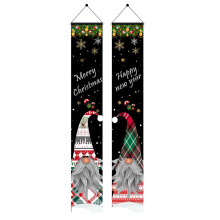 Quick Drying Winter Gnome Dinner Napkins, Seasonal Decor for Indoor Outdoor Use, Reusable and Absorbent Set