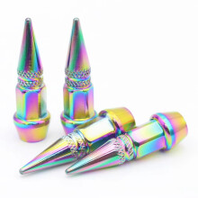 Car Tire Valve Stem Caps Set of 4, Dustproof Rustresistant Fit for KX5, Auto Wheel Accessories