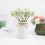 Χειροποίητος καθρέφτης με σχέδιο Boho Sunburst Rattan Frame Διακοσμητική τέχνη τοίχου με 5