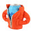 Isolierte Getränkejacke, zwei Isolierschichten, 4