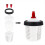 Disposable Paint Mixing Cup System 20 Ounce (600ml) Kit -Paint Stirrer 3