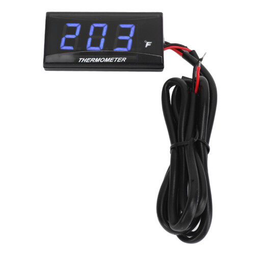 Digitale Wassertemperaturanzeige für Motorräder, 1