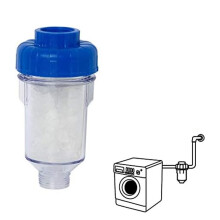 Soluzione universale di filtrazione dell'acqua, filtro a doppia funzionalità per vestiti più puliti e pelle più sana con rapida rimozione dei
