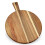 Pizza Serving Plate with Handle for Steak, Cheese, Bread, Fruit and Vegetable Storage Tray 1