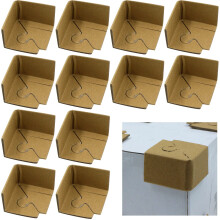 Cardboard Edge Protectors 20 Pack Adjustable Brown for Picture Frames Boxes  Storage