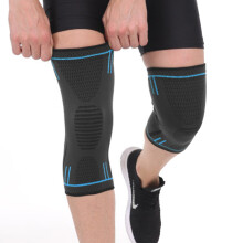 Joelheira de tecido respirável, estabilização articular, alta elasticidade para suporte da artrite.