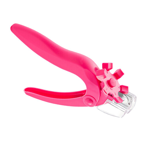 Verstellbarer Nagelknipser aus Acryl mit 1
