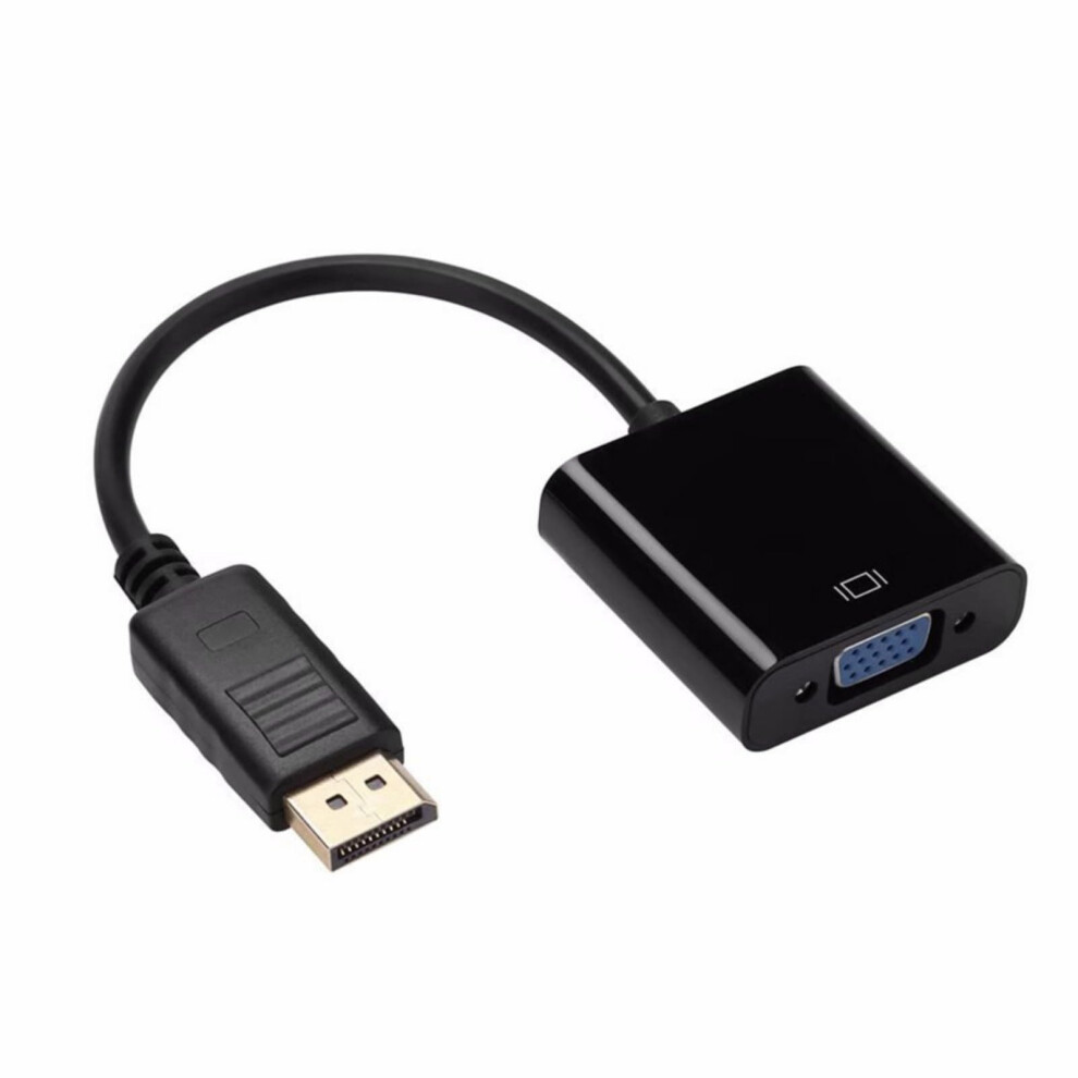 Dp To Vga Dvi Adapter Converter For Laptop Pc Monitors Projectors Hdtv Video Gaming 9339159806159