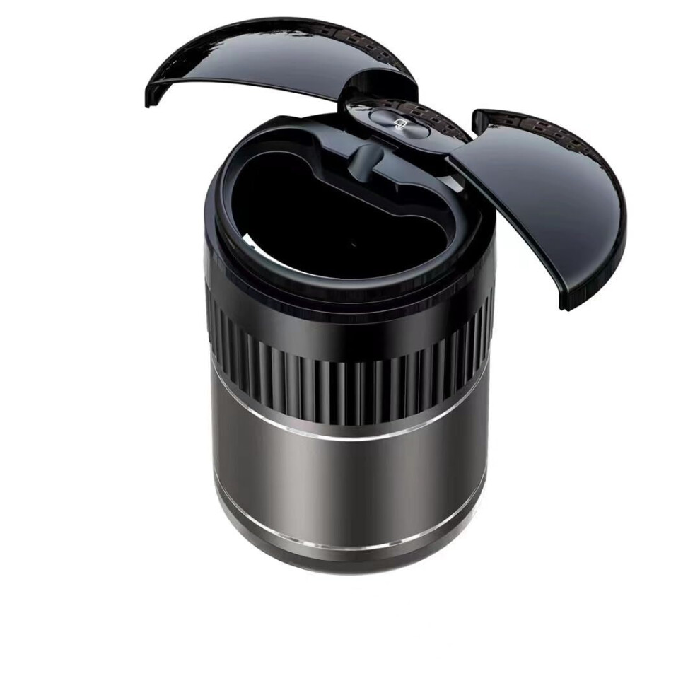 Smokeless Car Ashtray With Smell Proof Lid For Hyundai Tucson Accent Kona I30 Ix35 Elantra Egrey 9119770360113