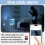Dome Security Camera 2 Pack with Night Vision and Motion Detection for Home and Office 2