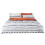 Aztec Comforter Set Queen Size Folkloric Art Pattern Microfiber Fill Bedding Pillowcases Included 1
