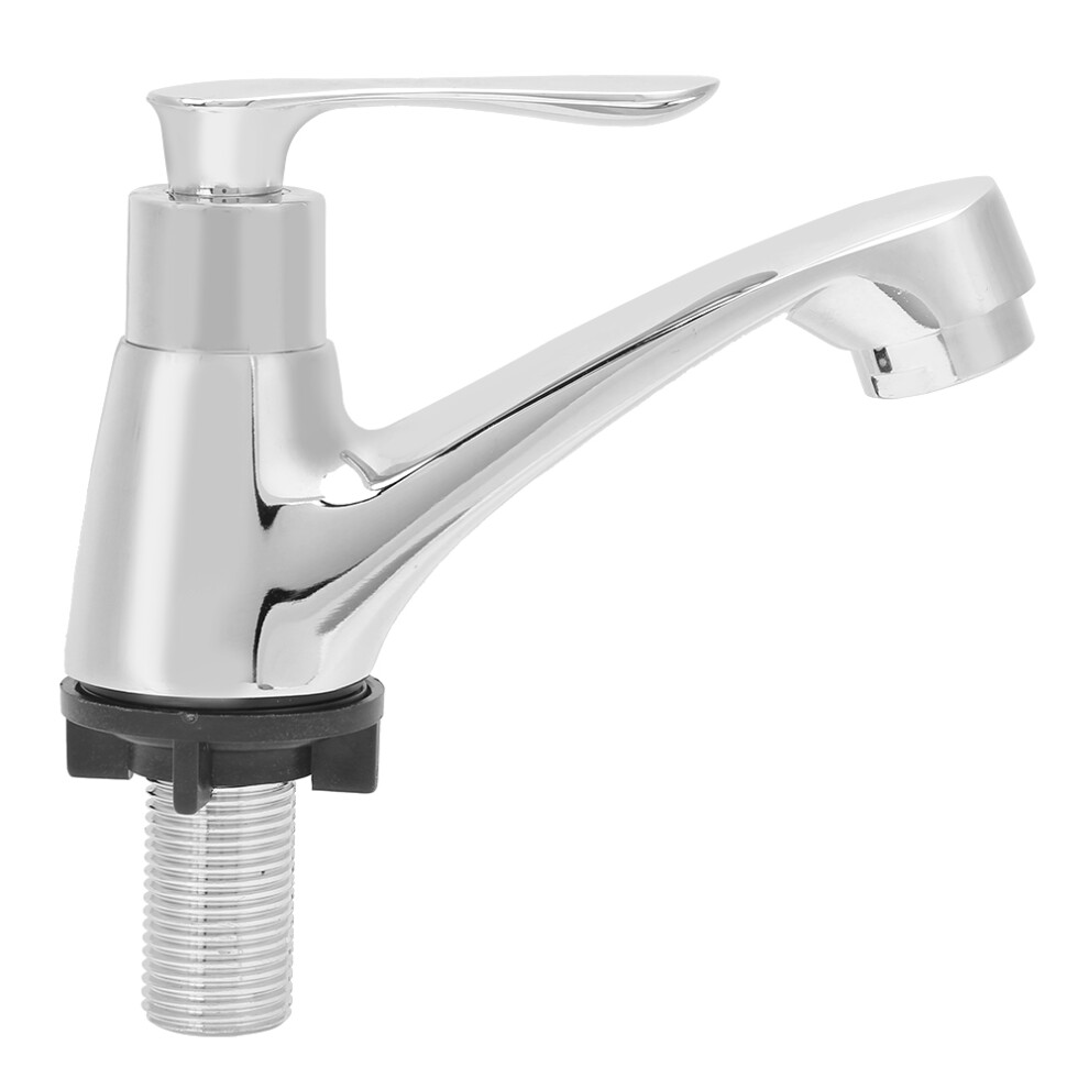 Bathroom And Kitchen Sink Faucet, Single Cold Water Tap With Integrated Moulding And Casting For Seamless Design, Ergonomic Handle Design Ensures User 9466005088855