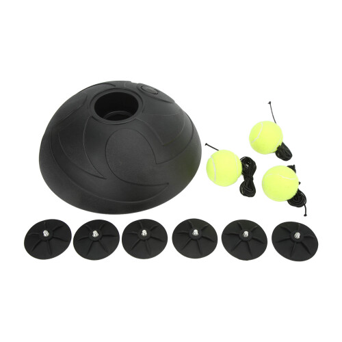Ευέλικτο ριμπάουντερ εξάσκησης τένις, αντιολισθητική λαβή και ελαστικά κορδόνια 2