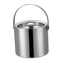 Red Wine Ice Bucket Stainless Steel Large Capacity Rustproof for Home Bar Kitchen Use
