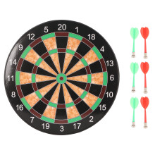 17 Zoll Dart Board Spielset Doppelseitiges
