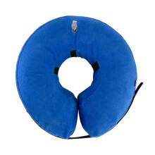 Inflatable Dog Recovery Collar with Adjustable Buckle for PostSurgery Wound Protection Ref: 9000