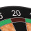 17 Zoll Dart Board Spielset Doppelseitiges 13