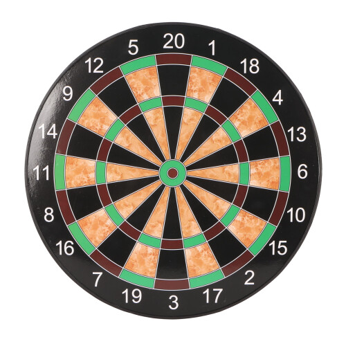 17 Zoll Dart Board Spielset Doppelseitiges 2