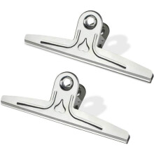 Grampos de metal para pastas com dobradiças, economize espaço com nossos grampos resistentes e duráveis, ideais para uso no escritório ou em