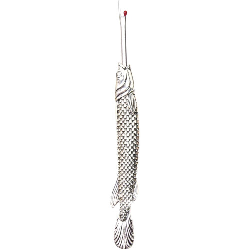 Fish Shaped Seam Ripper Thread Cutter for Sewing and Stitch Removal, Silver, Small 2