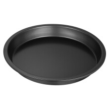 Nonstick Pizza Baking Tray Carbon Steel Round Bakeware for Pastry Cake Home and Restaurant Use
