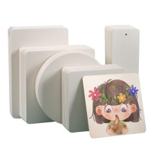 Watercolor Paper 300gsm for Painting and Sketching, 50 Sheets Square/Round for Artists and Students