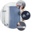 Στηρίγματα για κουρτινόξυλα χωρίς τρυπάνι, αυτοκόλλητες βάσεις για 4