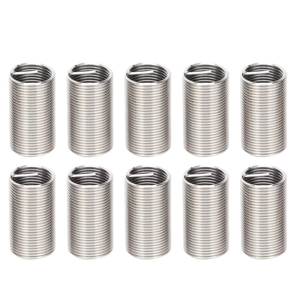 10Pcs Stainless Steel Thread Inserts Male Female Reducing Nut Kit M16x1.5 For 3D Printer 9323874589312