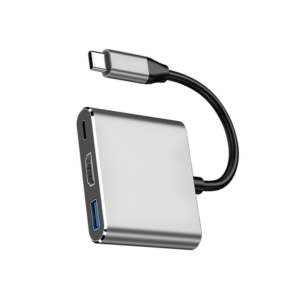 Usb C To Hdmi Adapter 4K Output With Pd 100W Fast Charging And Usb Port For Smartphone 9001264546526