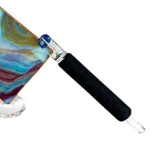 Aluminum Foil Burnisher Tool for Glass Polishing and Glazing, Lightweight Small Sheet Holder