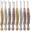 Fish Shaped Seam Ripper Thread Unpicker for Sewing Stitch Removal Needlework Cutter Red Bronze 5