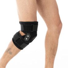 Dubbelsidiga stödjande stabilisatorer, omfattande knästöd, lätt och andningsbar neopren för män och kvinnor, justerbart knästödsbandage,