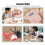 TShirt Alignment Ruler PVC Sewing Tool for Centering Designs and Clothing Printing 2