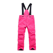 Unisex børne skibukser med overalls, åndbare vandtætte skibukser med indvendige elastiske manchetter, elastiske sidefolder for fleksibel pasform,