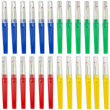 24 Piece Seam Ripper Set, Sharp Durable Blades for Sewing, Quilting and DIY, Red Yellow Blue Green