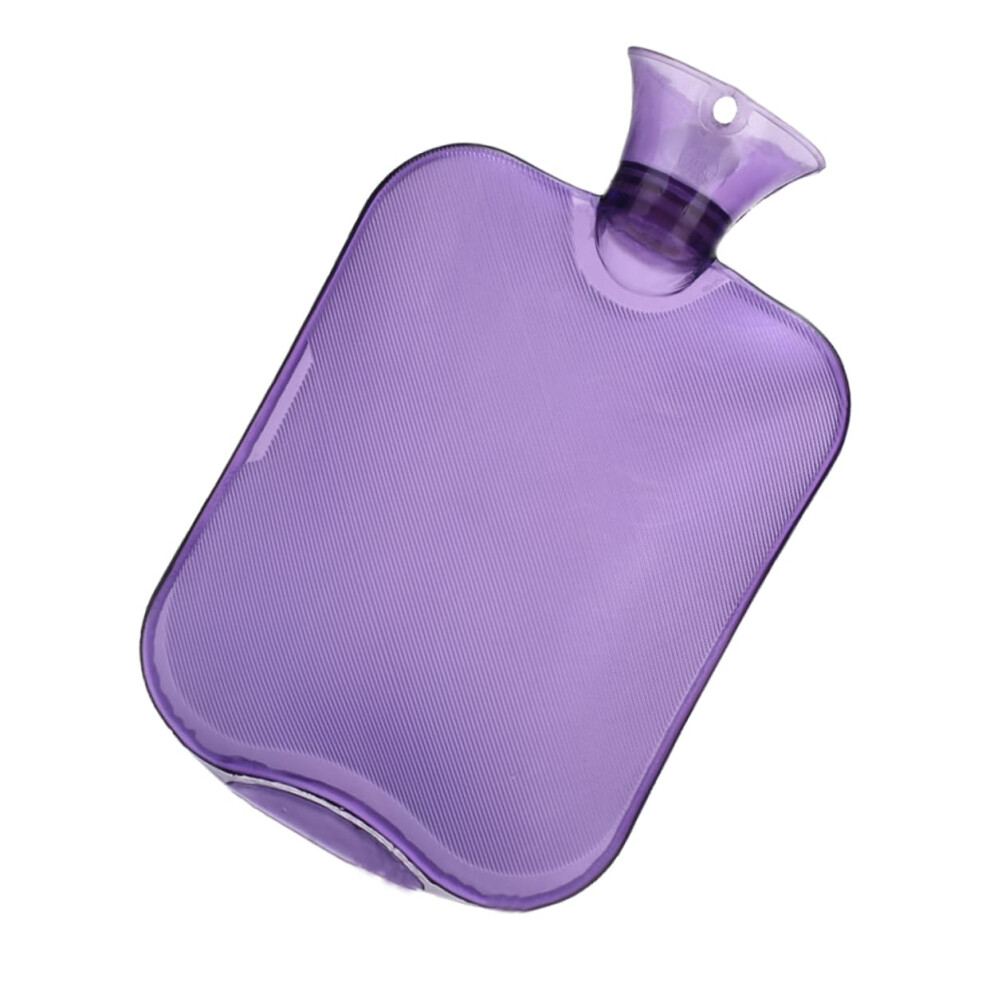 PVC Hot Water Bottle Hand Warmer for Pain Relief and Comfort, Reusable Water Fill Pouch