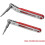 2 Pack Mini Ratchet Wrench Set 1/4 Inch Drive  Torque Reversible Offset Screwdriver for Tight Spaces 5