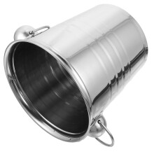 Stainless Steel Ice Bucket with Double Handles for Wine Beer Parties Bars and Home Events